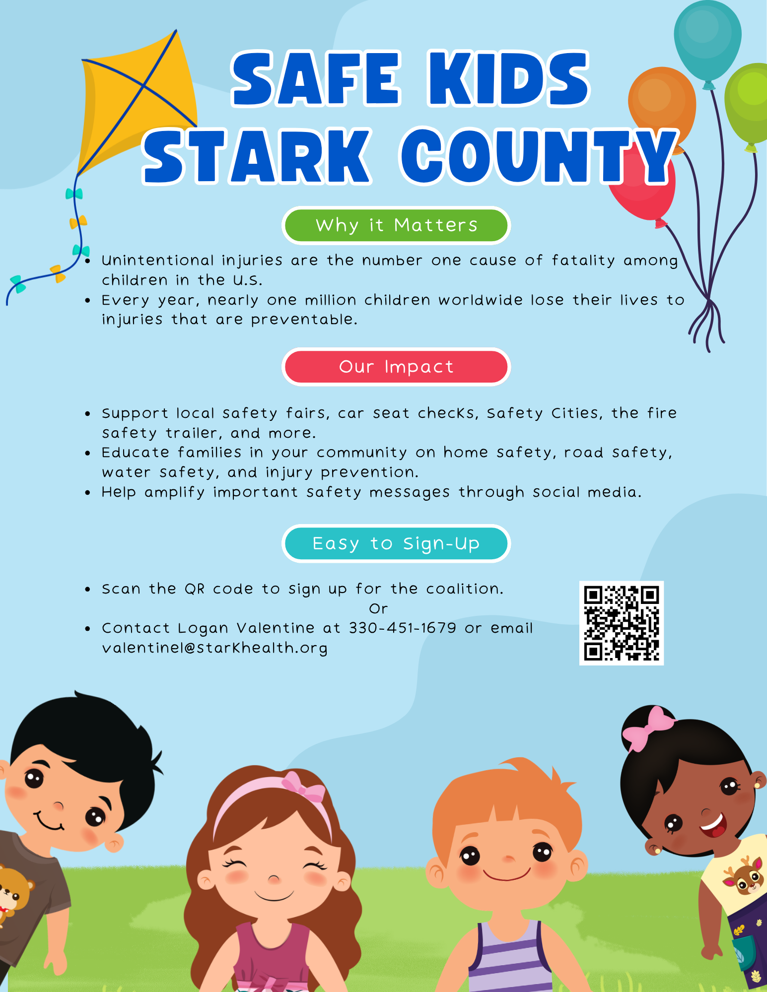 Safe Kids Stark County Flyer 